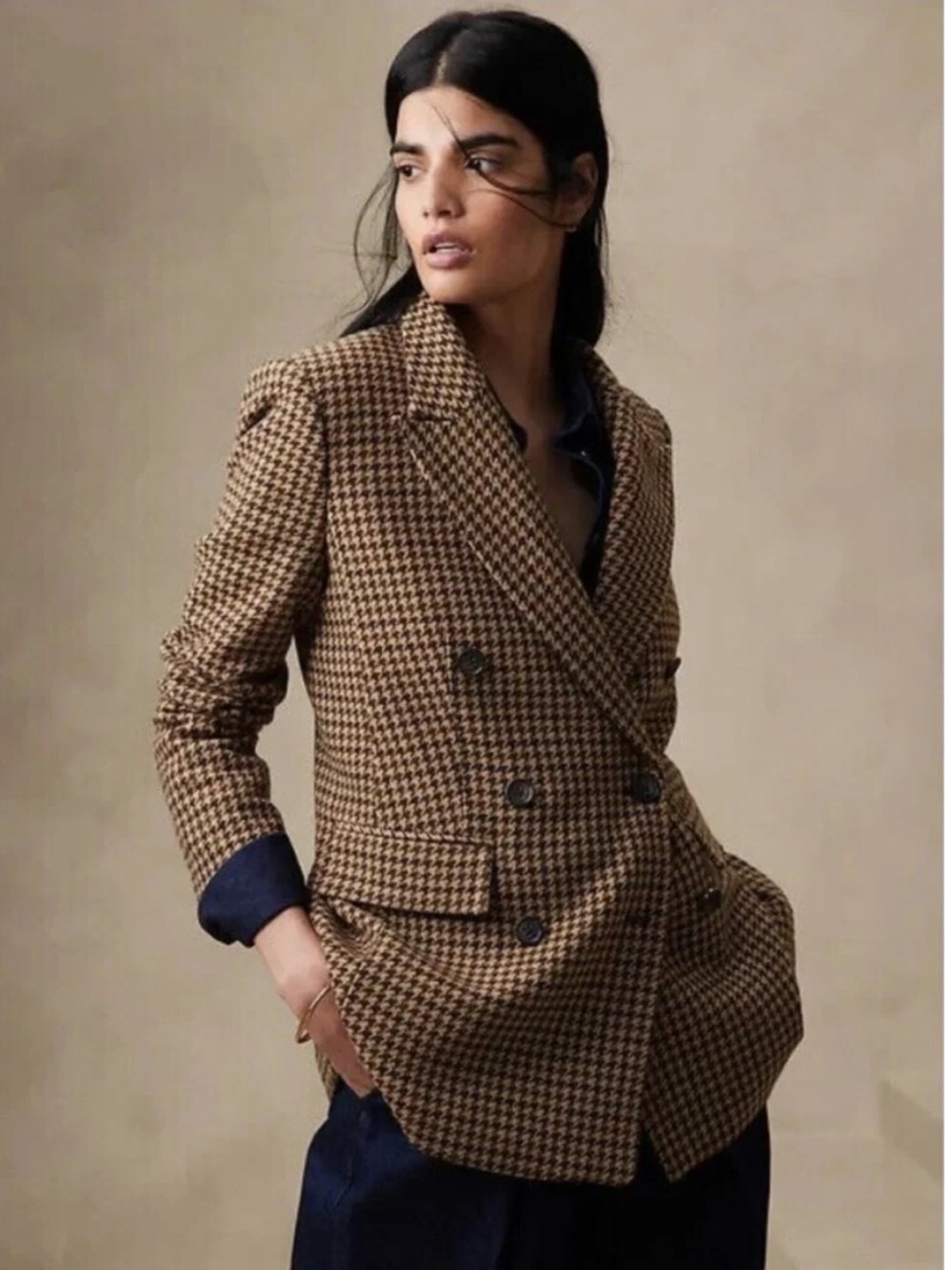 BANANA REPUBLIC Wool Blend Blazer Size 6